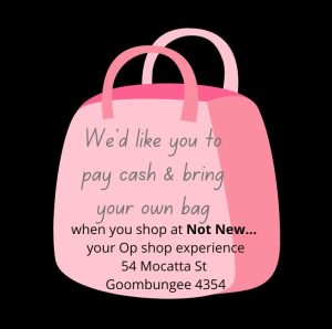 Not New... your Op Shop experience