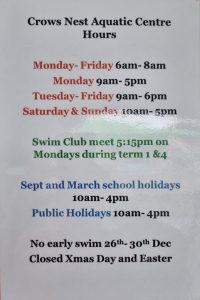 Crows Nest Aquatic Centre