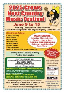Crows Nest Country Music Festival